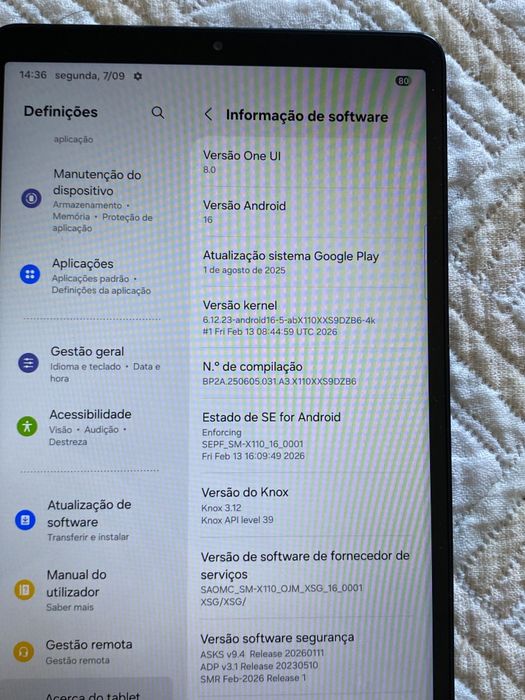 Tablet Samsung Galaxy Tab A9