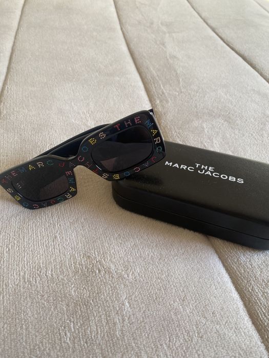 Óculos de sol pretos Marc Jacobs