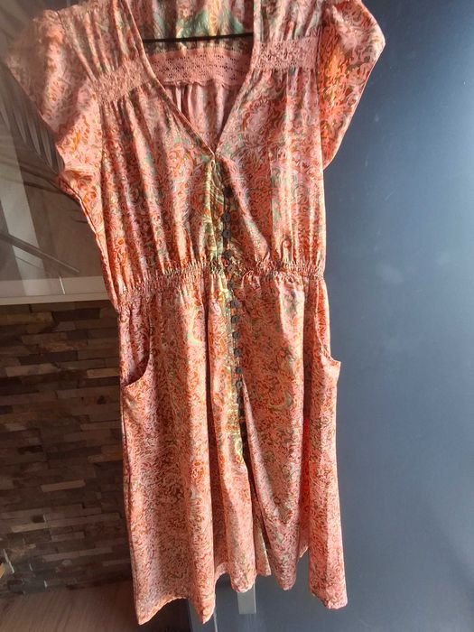 Vestido Spaccio com aplicação renda