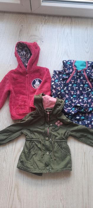 Paka ubrań dla dziewczynki 98-104