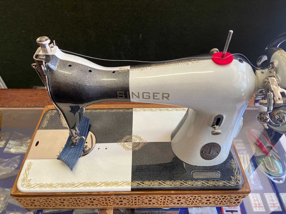 Máquina costura Singer restaurada