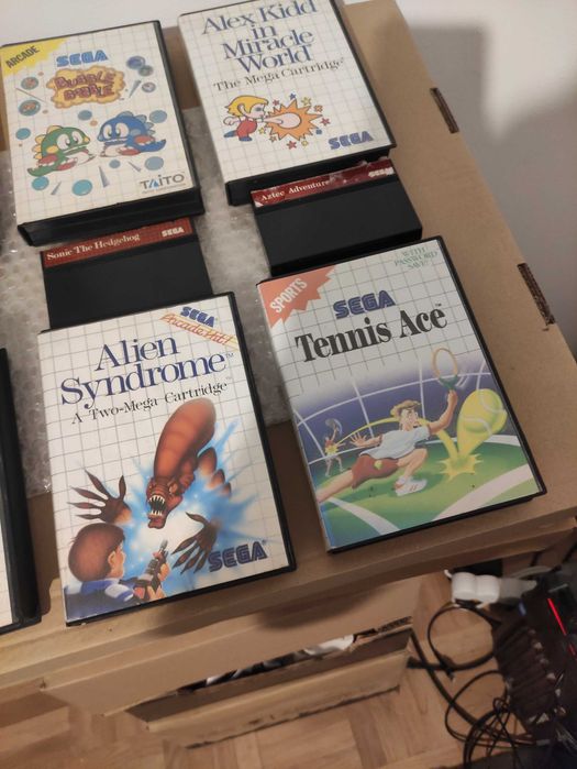 [Dostawa 0zł] Paczka GIER SEGA Bubble Bobble / Alex Kidd / Golden Axe / Sonic the Hedgehog