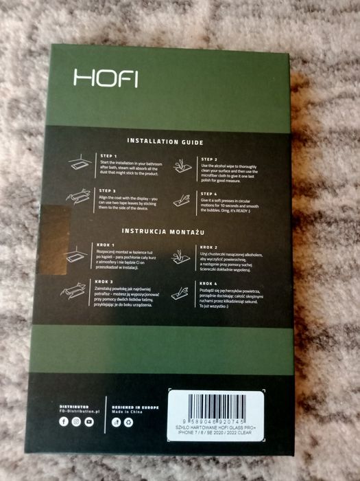 Szkło hartowane Hofi Glass Pro+, iPhone 7/8/SE 2020/2022