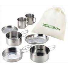 Zestaw naczyń turystycznych JUNING&PIECE