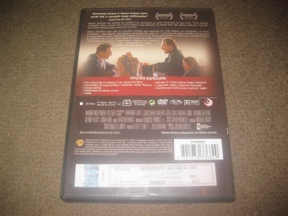 DVD "Segredos De Uma Família" com Michael Caine
