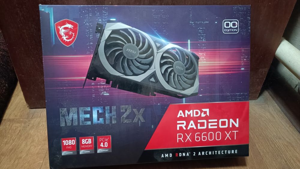 Відеокарта MSI AMD RX6600XT