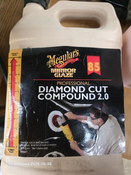 Pasta polerska Meguiar's Mirror Glaze Diamond Cut Compound 2.0 #85 3/4