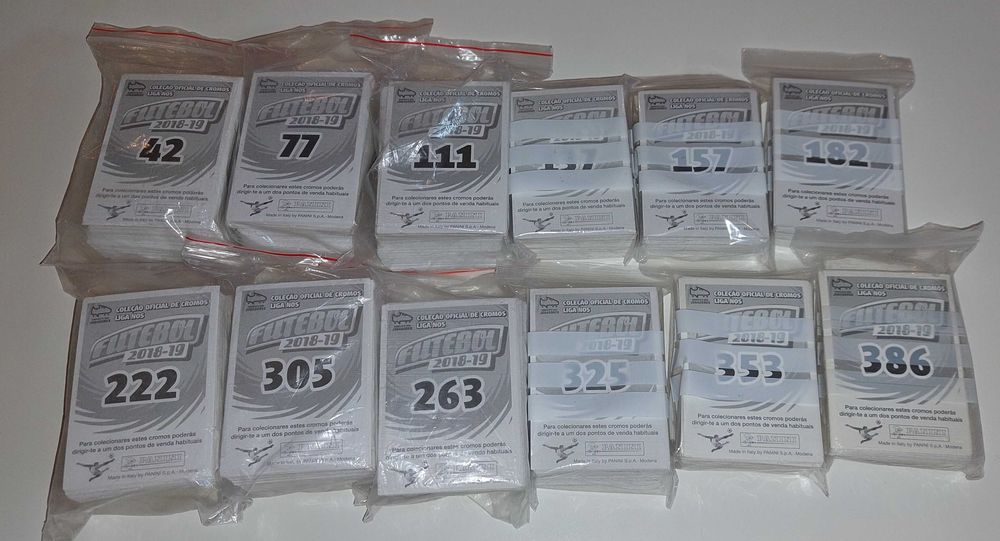 Cromos Futebol 2018/19 | Panini 18-19 (Ver lista)