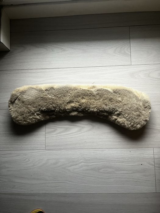 Popręg Mattes 45 cm z futrem owczym