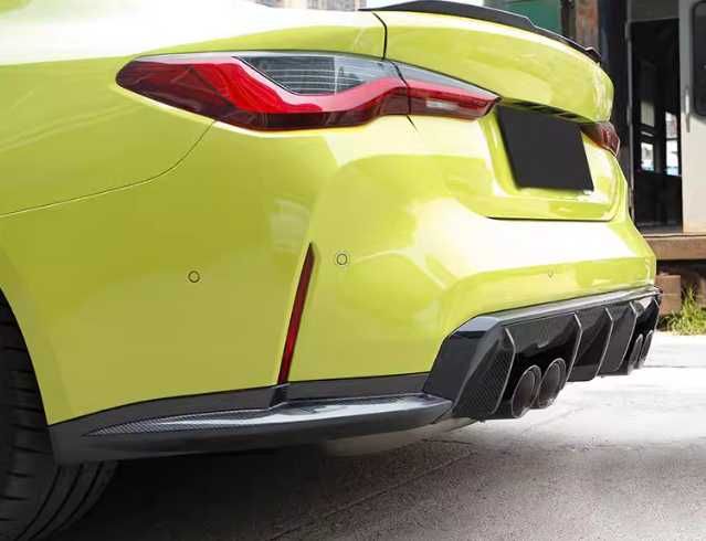Dokładki Tylne Boczne Spoiler OEM STYLE BMW G80 G81 G82 G83 CARBON