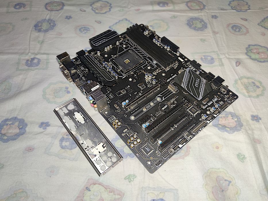 Материнская плата MSI B350 PC MATE (sAM4, DDR4, M.2 NVMe, USB Type-C)