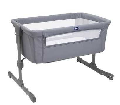 Mini berço para cama Chicco Next 2 Me Pearl cinzento - NOVO