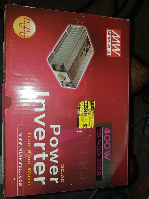Inverter 12V 230V 400W Meanwell Onda Pura
