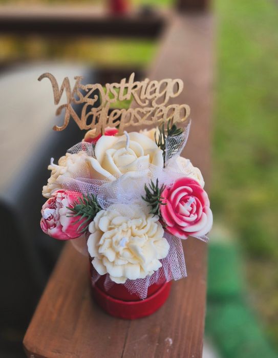 Flower box  dzien babci I dziadka