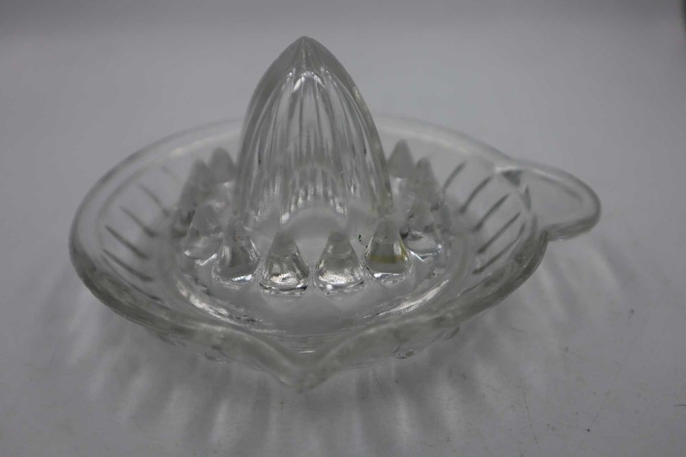 Zabytkowa szklana wyciskarka do cytrusów b080535