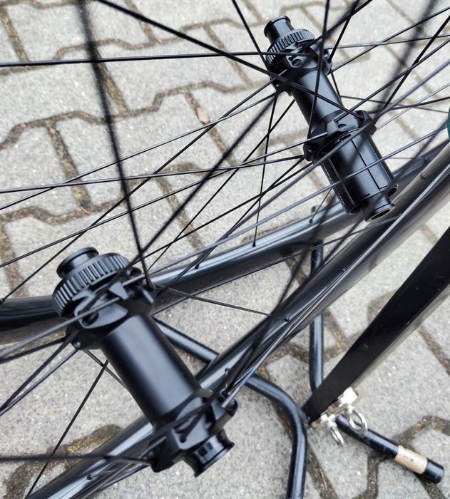 Nowe koła carbonowe gravel / szosa stożek 40mm 33/27mm 1315g