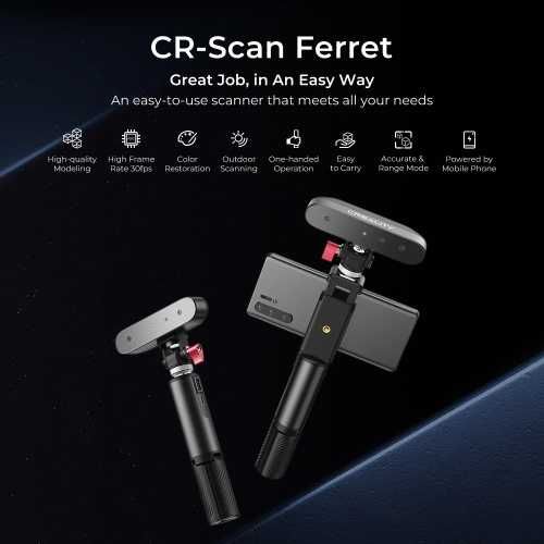 Ferret PRO Creality 3D Scanner CR-Scan Нові 3д Сканери