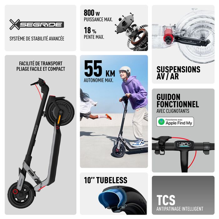 Trotinete Elétrica Segway Ninebot E3 Pro E