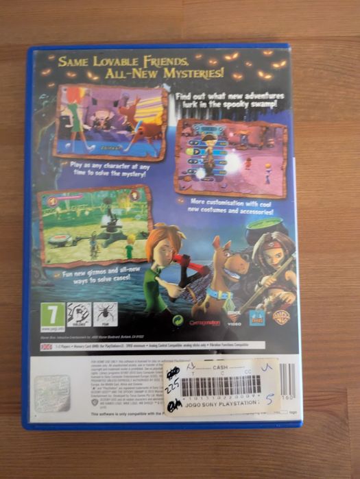 Jogo PS2 ( PlayStation 2 ) " Scooby-Doo! The Spooky Swamp "