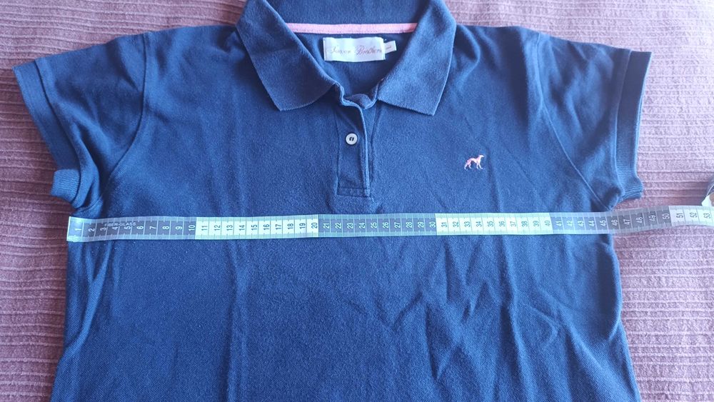 1 polo e 1 t-shirt em azul