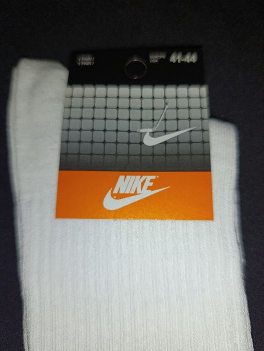 Skarpetki męskie białe Nike