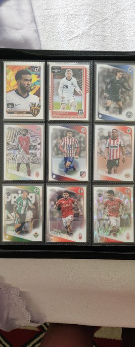 Lote de Cartas de Futebol / Soccer Cards (Topps, Panini Donruss & Prizm