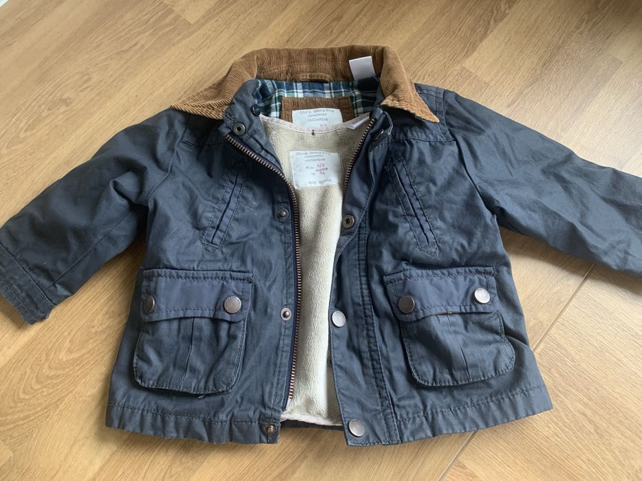 Zara parka z podpinka 74
