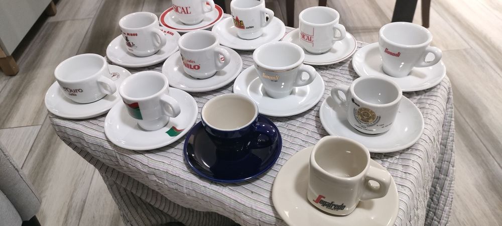 Chávenas de café