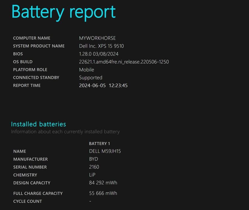 Аккумулятор Dell 69KF2 11.4V 86Wh Оригинал БУ