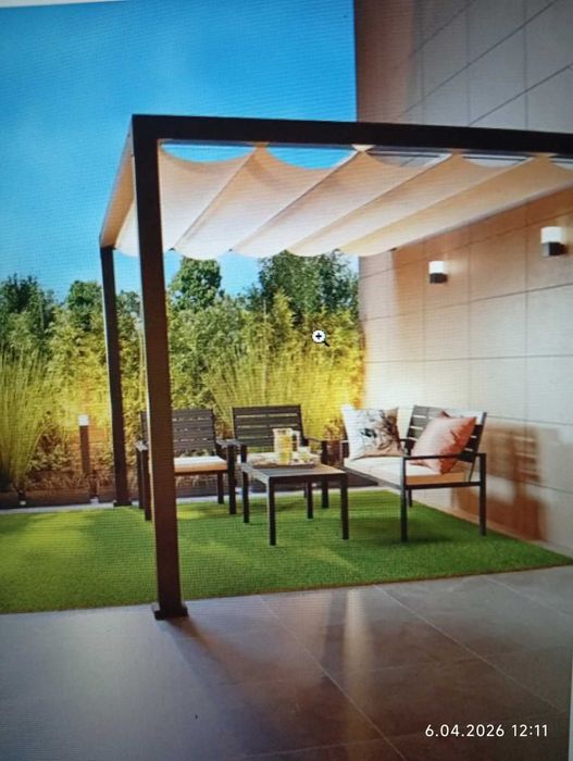 Pergola-pawilon ogrodowy  Manea 260x350x220 cm Naterial-1800 PLN