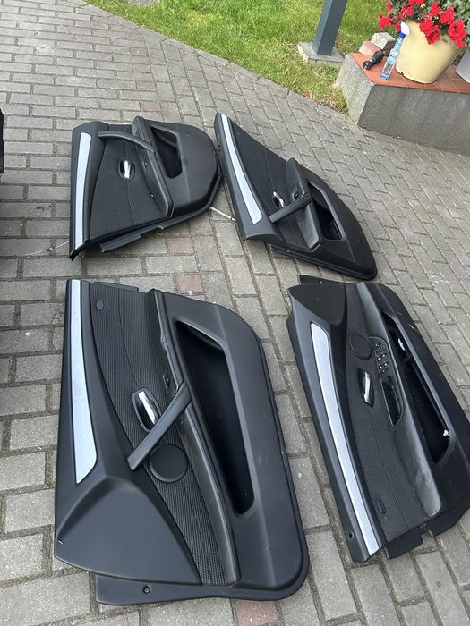 Boczki drzwi tapicerka BMW e60 LCI Lift m pakiet 2008r.