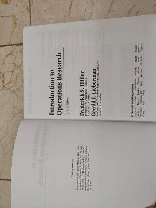 Livro de Gestao Introduction to Operations Reserach