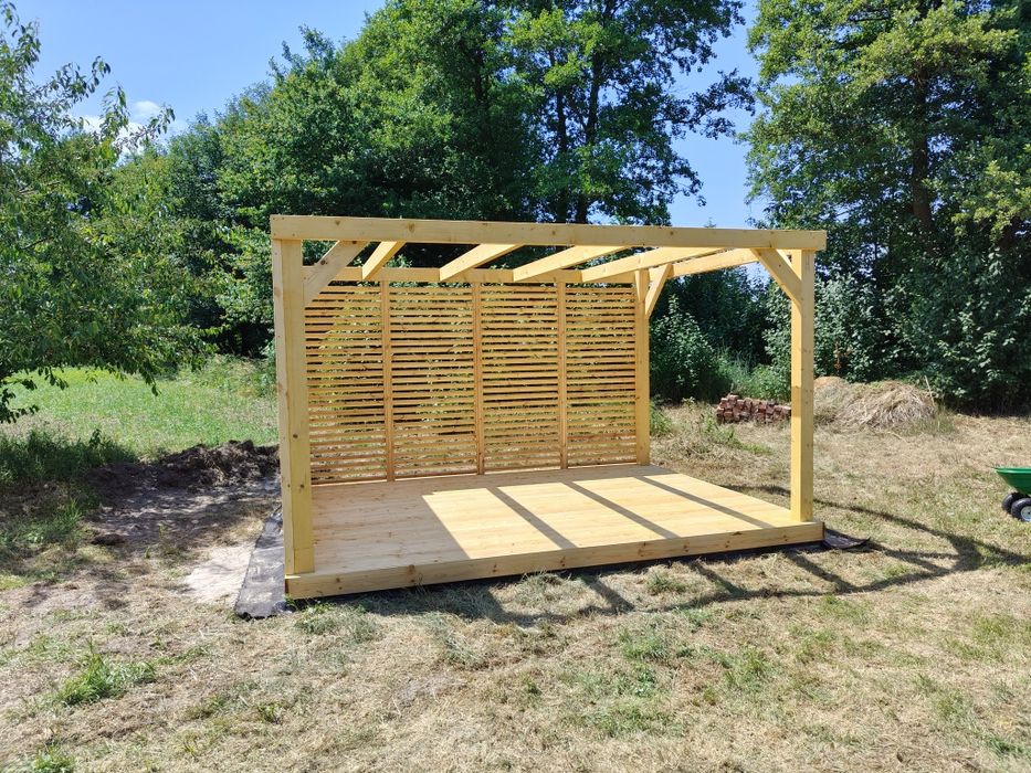 Pergola drewniana Altana wolnostojaca 4x3 Montaż Gratis