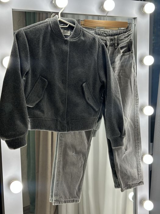 Набір бомбер H&M та джинси Zara 10р 140р