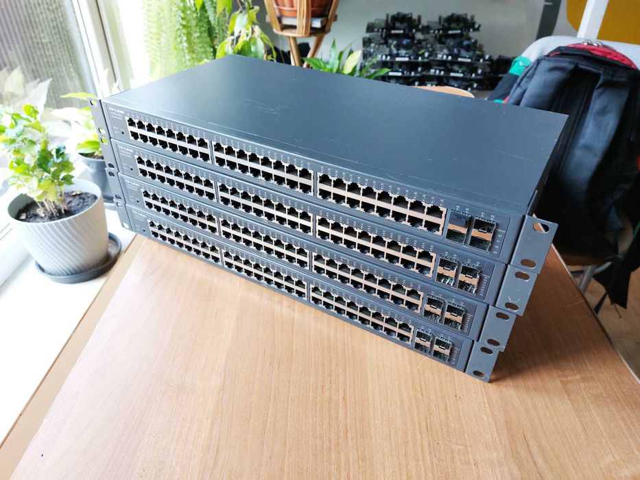 Switch tp-link T1600G-52TS V1 48x 1Gb 4x SFP pasywny cichy