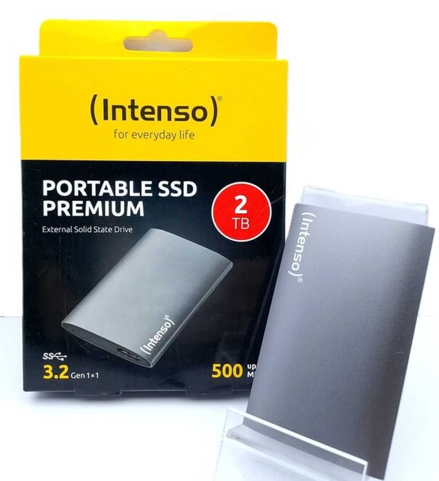 Dysk Zewnętrzny SSD Intenso SSD Premium 3823470 2 TB USB 3.2 Gen 1 500MB/s