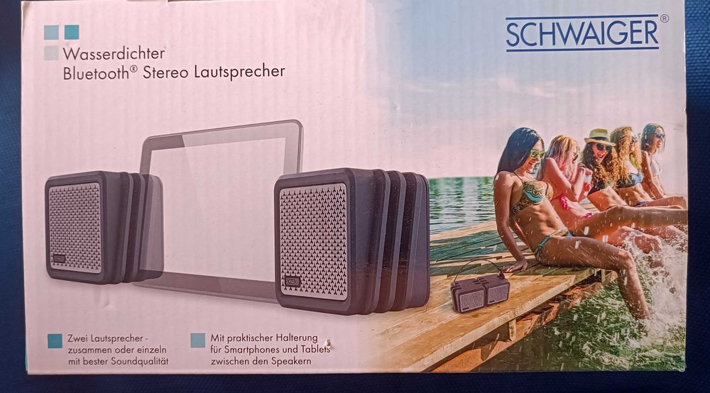 OPORTUNIDADE - SCHWAIGER 1 Par de Colunas á Prova de água