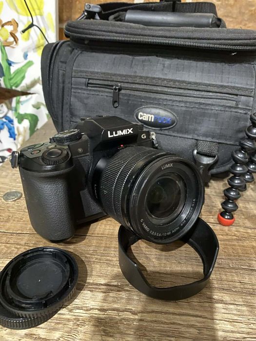 Panasonic Lumix g80 + 12-60m f/3.5/5.6 Bogaty zestaw