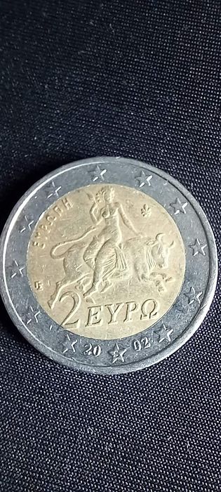 Монета 2 євро 2002