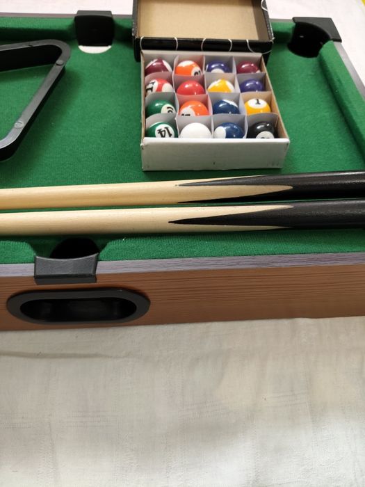 Mesa mini bilhar madeira
