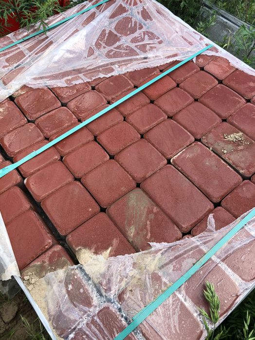 Kostka brukowa NOSTALIT 6CM grafit czerwony szary 49M2