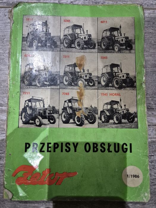 Zetor przepisy obsługi