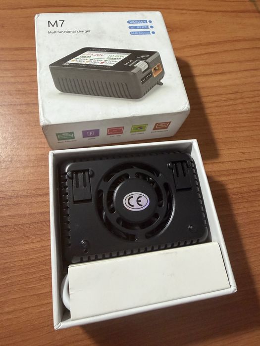 Carregador toolkitrc M7+ fonte de alimentação 15v 5a