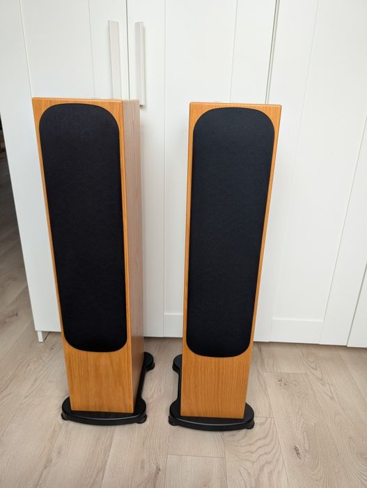 Kolumny Monitor Audio RS6, świetny bas, prawdziwy fornir