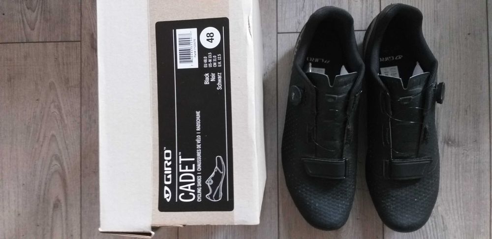 Buty rowerowe męskie Giro Cadet Black