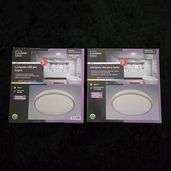 2 LED Bulbs for Bathroom