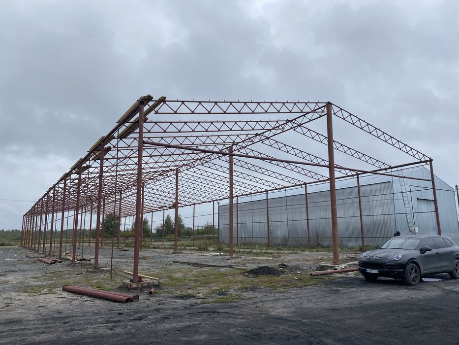 Монтаж ангарів під ключ