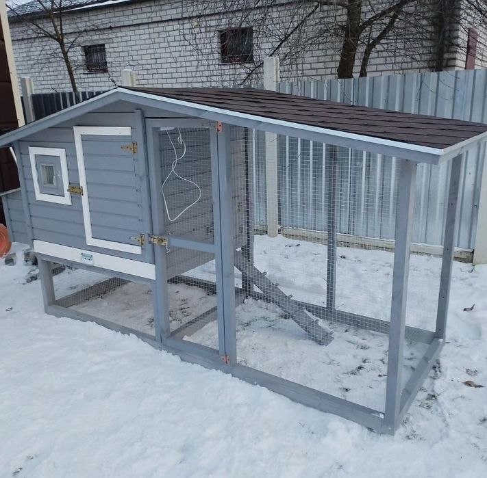 Курятник утеплений Фокс