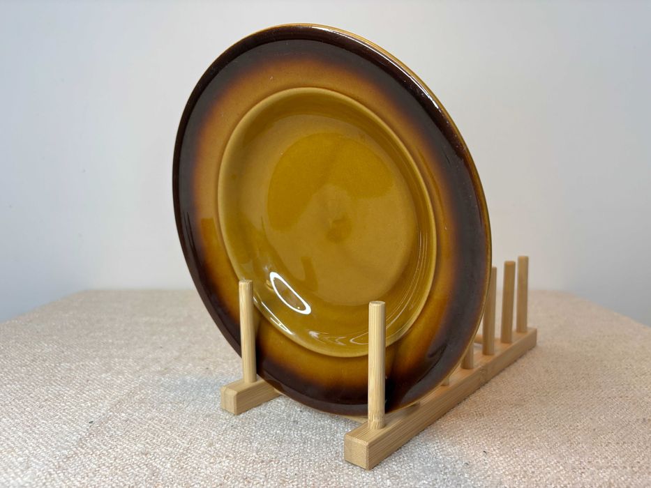 Ceramika porcelitowa Tułowice – talerz / PRL / średnica 23 cm