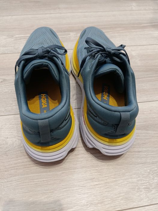 Szare buty Hoka One One M Bondi 8